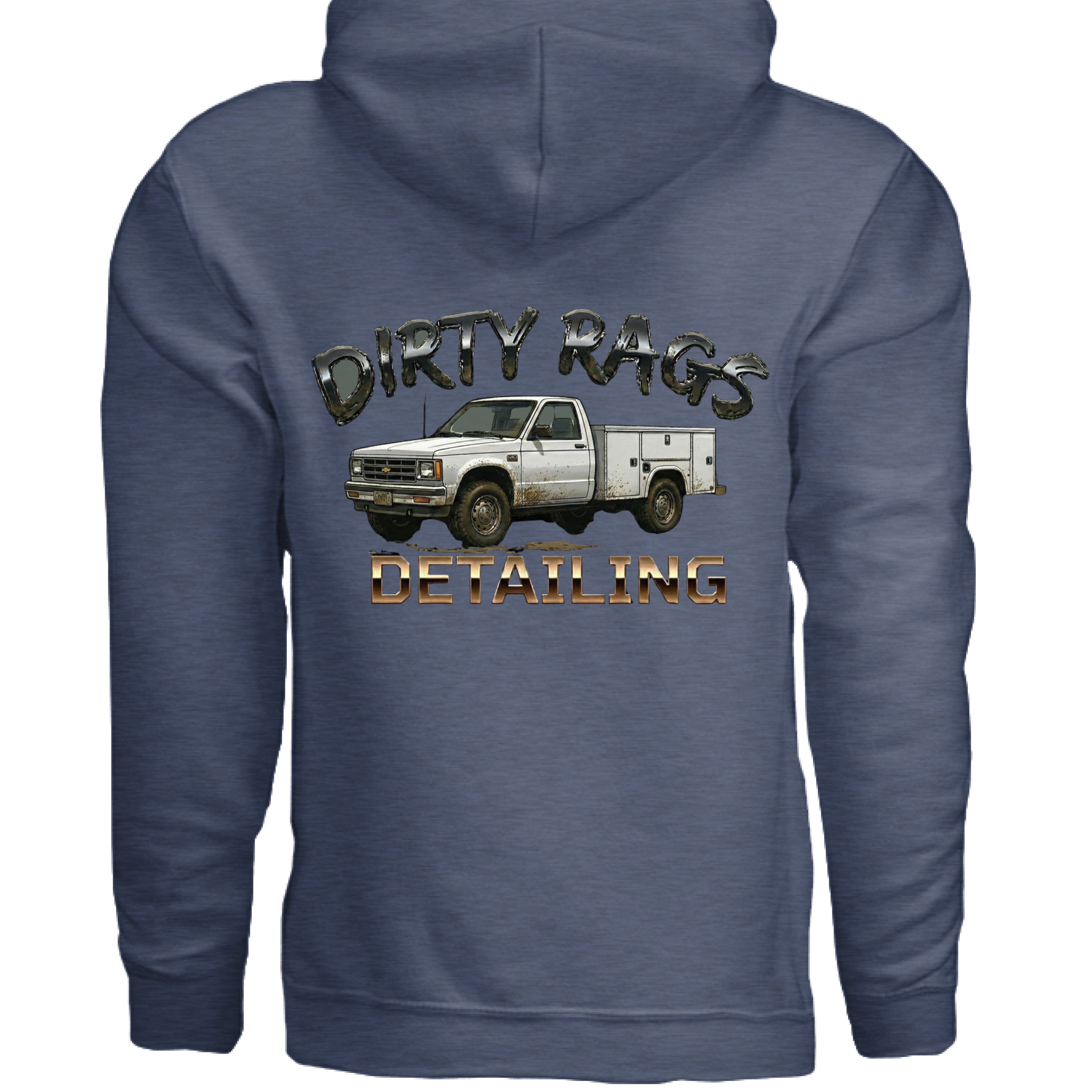 Heather Sport Dark Navy - BACK